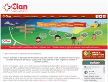 Tablet Screenshot of clanchildhealth.org